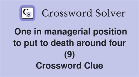 put to death crossword clue|More.